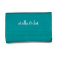 Deep Turquoise Blue Lola Clutch Wallet